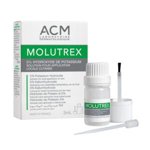 ACM MOLUTREX 5% HYDROXYDE DE POTASSIUM 3ML