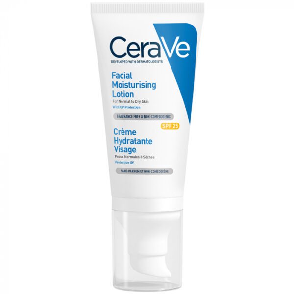CERAVE Cr me Hydratante Visage SPF25 Peau Normale S che 52ml 