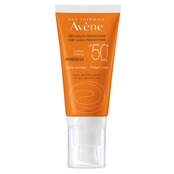 AVÈNE SOLAIRE CREME TEINTEE SPF50+ 50ML