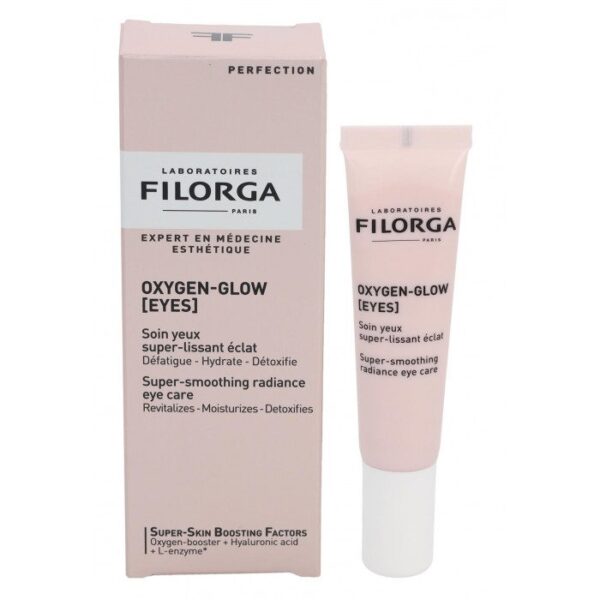 FILORGA OXYGEN-GLOW SOIN YEUX SUPER LISSANT ECLAT 15ml