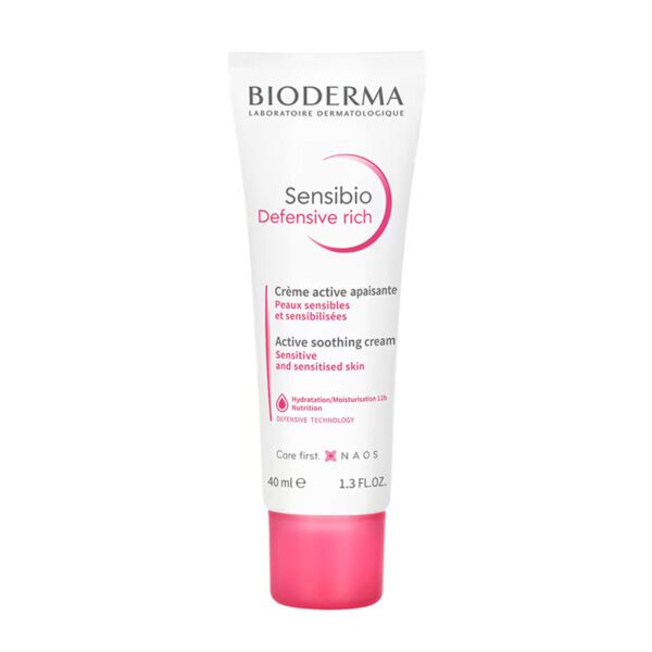 BIODERMA SENSIBIO DEFENSIVE RICHE CREME ACTIVE APAISANTE 40mL