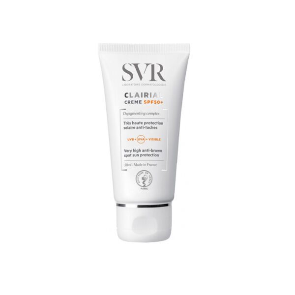 SVR CLAIRIAL CREME SPF50+ PROTECTION SOLAIRE ANTI-TACHES 50ml