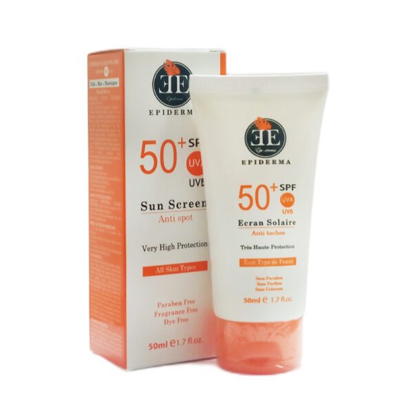 EPIDERMA ECRAN SOLAIRE ANTI-TACHES SPF50 50mL