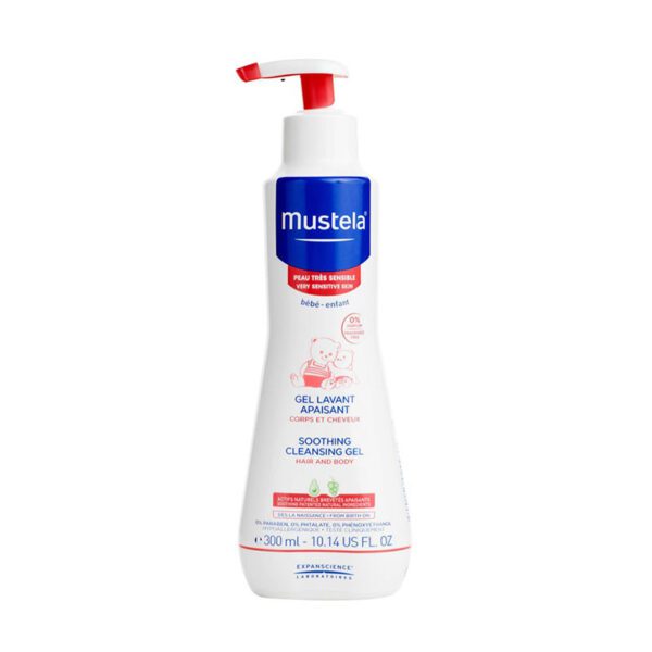 MUSTELA GEL LAVANT APAISANT 300mL