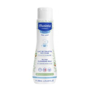 MUSTELA LAIT DE TOILETTE SANS RINÇAGE 200ml