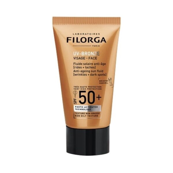 FILORGA UV BRONZE VISAGE Fluide Solaire Anti-Âge SPF 50+ 40ml