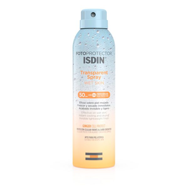 ISDIN FOTOPROTECTOR TRANSPARENT SPRAY WET SKIN SPF50+ 250ml