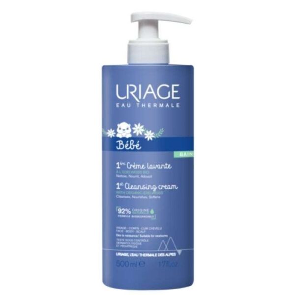 URIAGE BÉBÉ – 1ÈRE CRÈME LAVANTE 500ml