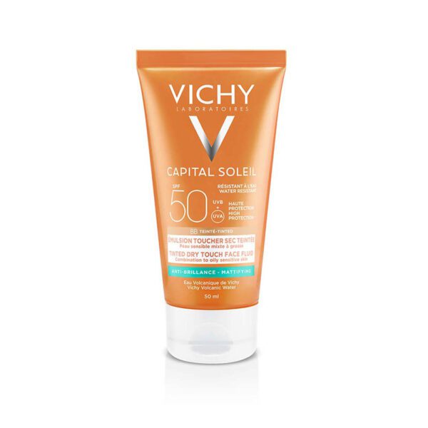 VICHY ÉCRAN CAPITAL SOLEIL ÉMULSION SEC TEINTEE SPF50 50ml