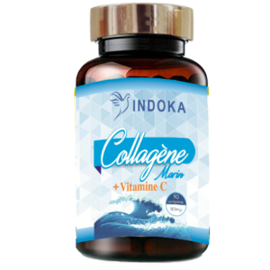 INDOKA Collagène Marin +VITAMINE C 90 gélules