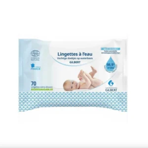 GILBERT LINGETTES A L’EAU BIODEGRABLES 70 PCS