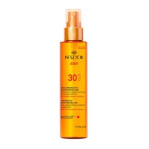 NUXE SUN HUILE BRONZANTE VISAGE ET CORPS SPF30 150mL