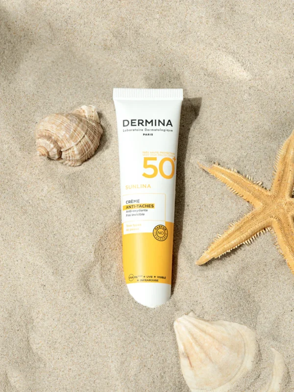 DERMINA SUNLINA CREME ANTI TACHES SPF50 40ML – Image 2