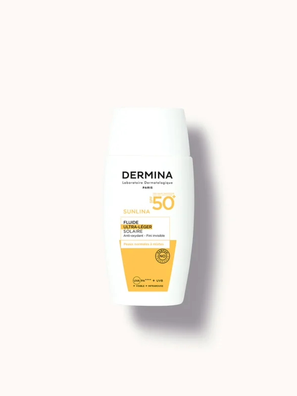 DERMINA SUNLINA FLUIDE ULTRA LEGER SPF50+ 50ML