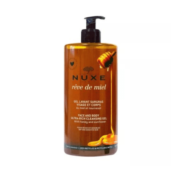 NUXE REVE DE MIEL GEL LAVANT SURGRAS 750ML