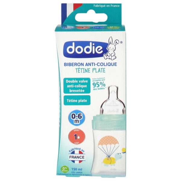 DODIE BIBERON ANTI COLIQUE 0-6 MOIS 150ML