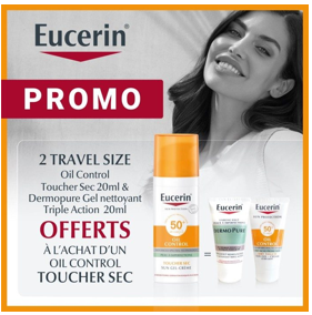 EUCERIN ECRAN OIL CONTROL 50ML TRAVEL PACK