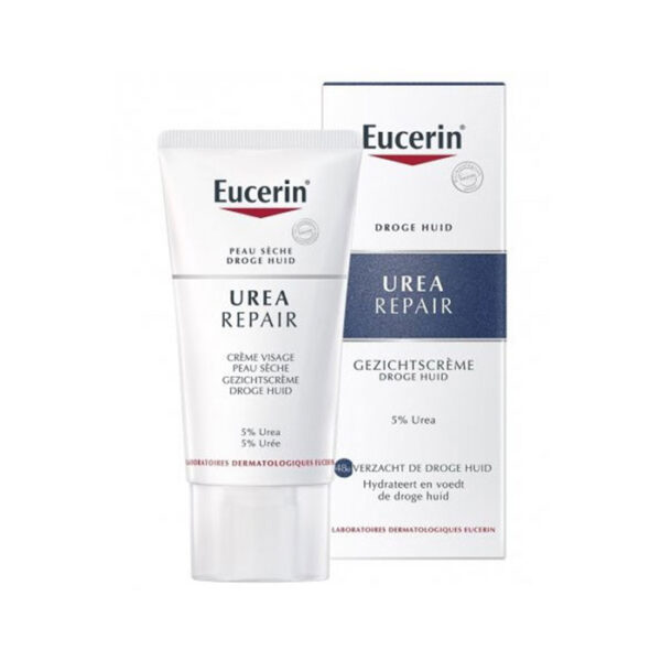 EUCERIN UREAREPAIR CREME VISAGE 5% D’UREE 50ml