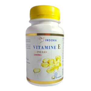 Indoka Vitamine E 500mg 60 Capsules