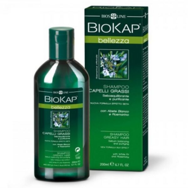 BIOKAP BELLEZZA SHAMPOING CHEVEUX GRAS 200ml