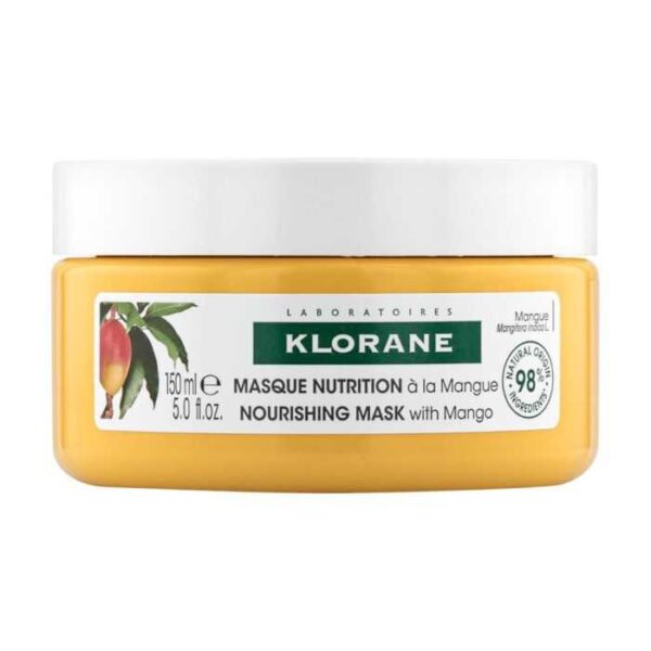 KLORANE BEURRE DE MANGUE MASQUE REPARATEUR NUTRITION INTENSE 150ml