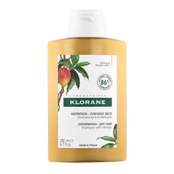 KLORANE SHAMPOOING A LA MANGUE CHEVEUX SECS 200ml