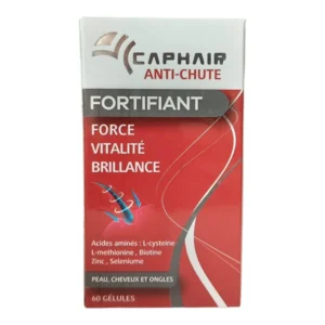 CAPHAIR ANTI CHUTE COMPLEMENT ALIMENTAIRE 60 gélules