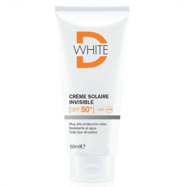 D-WHITE CREME SOLAIRE INVISIBLE SPF 50+ 50ml