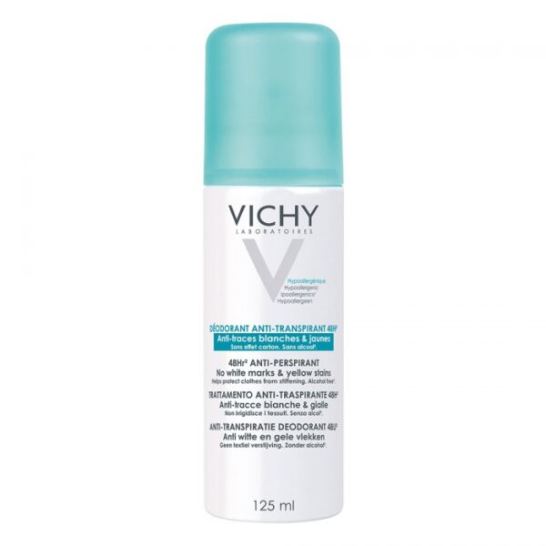 VICHY DÉODORANT ANTI TRANSPIRANT ANTI TRACE AEROSOL 125ml