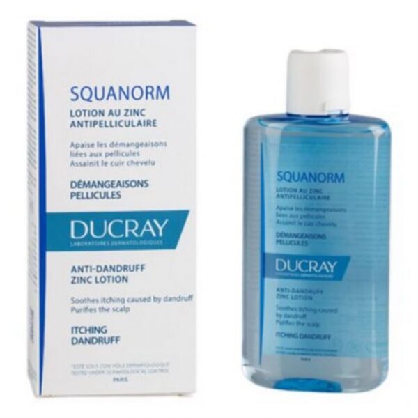 DUCRAY SQUANORM LOTION AU ZINC ANTIPELLICULAIRE 200ml