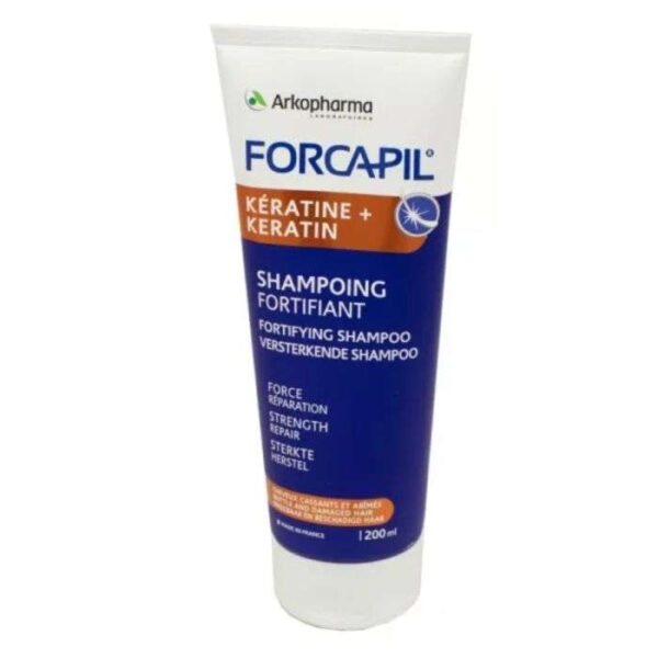 FORCAPIL SHAMPOING FORTIFIANT KERATINE + PROVITAMINE B5 200ml