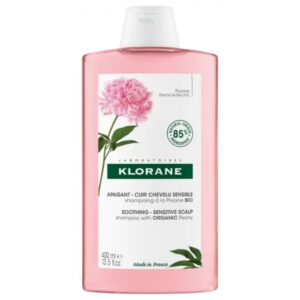 KLORANE SHAMPOING APAISANT A LA PIVOINE CUIR CHEVELU SENSIBLE 400ml