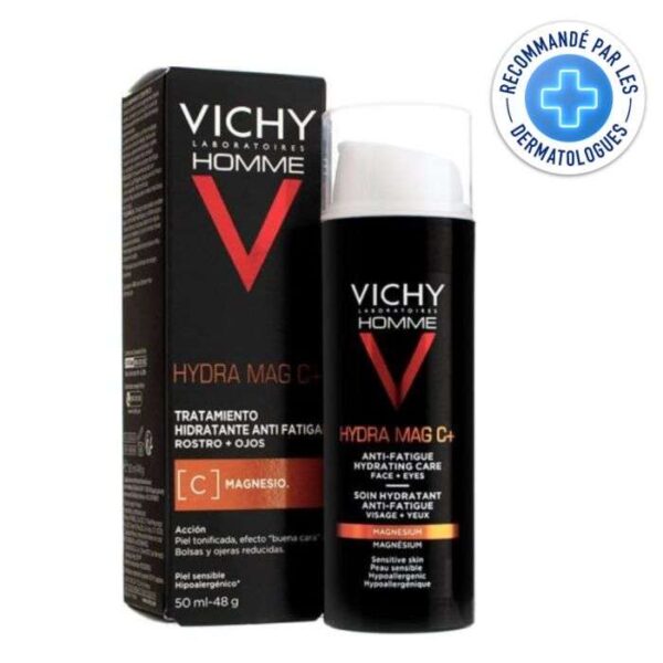 VICHY HYDRA MAG C + Soin hydratant anti-fatigue Visage + Yeux