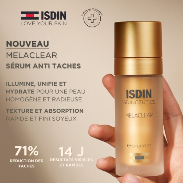 ISDIN ISDINCEUTICS MELACLEAR SERUM CORRECTEUR 30ml – Image 2