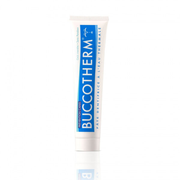 BUCCOTHERM PREVENTION DES CARIES PATE DENTIFRICE A L’EAU THERMALE 75ml