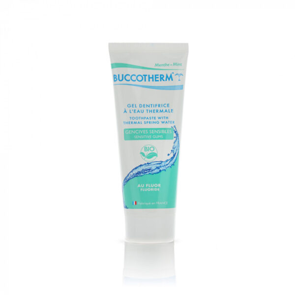 BUCCOTHERM GENCIVES SENSIBLES GEL DENTIFRICE BIO AU FLUOR 75ml