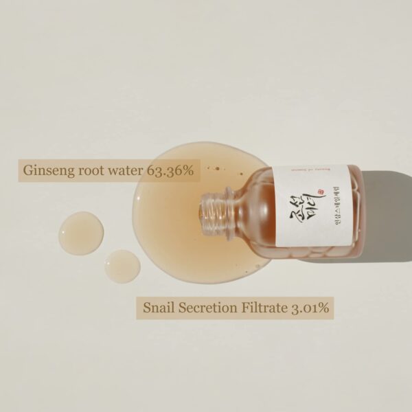 BEAUTY OF JOSEON REVIVE SERUM GINSENG + SNAIL MUCIN 30ml – Image 2