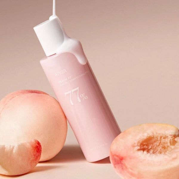 ANUA PEACH 77% NIACIN CONDITIONING MILK 150ml – Image 2
