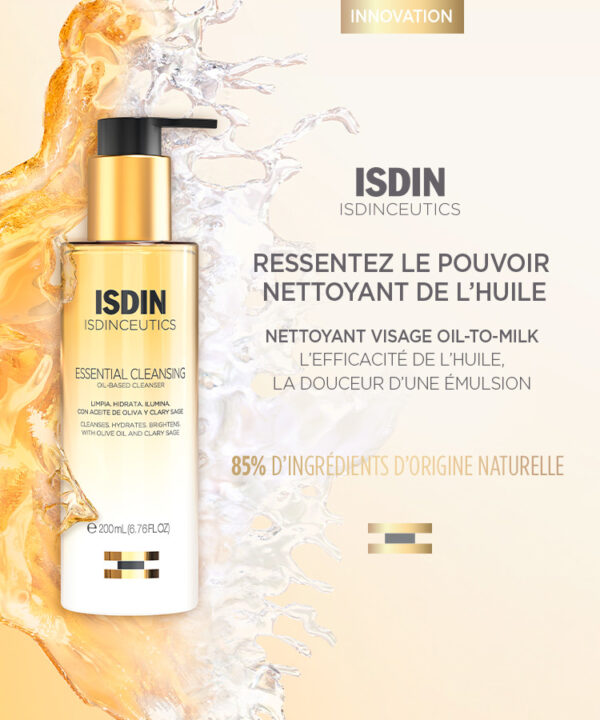 ISDIN ISDINCEUTICS ESSENTIAL CLEANSING 200ml – Image 2