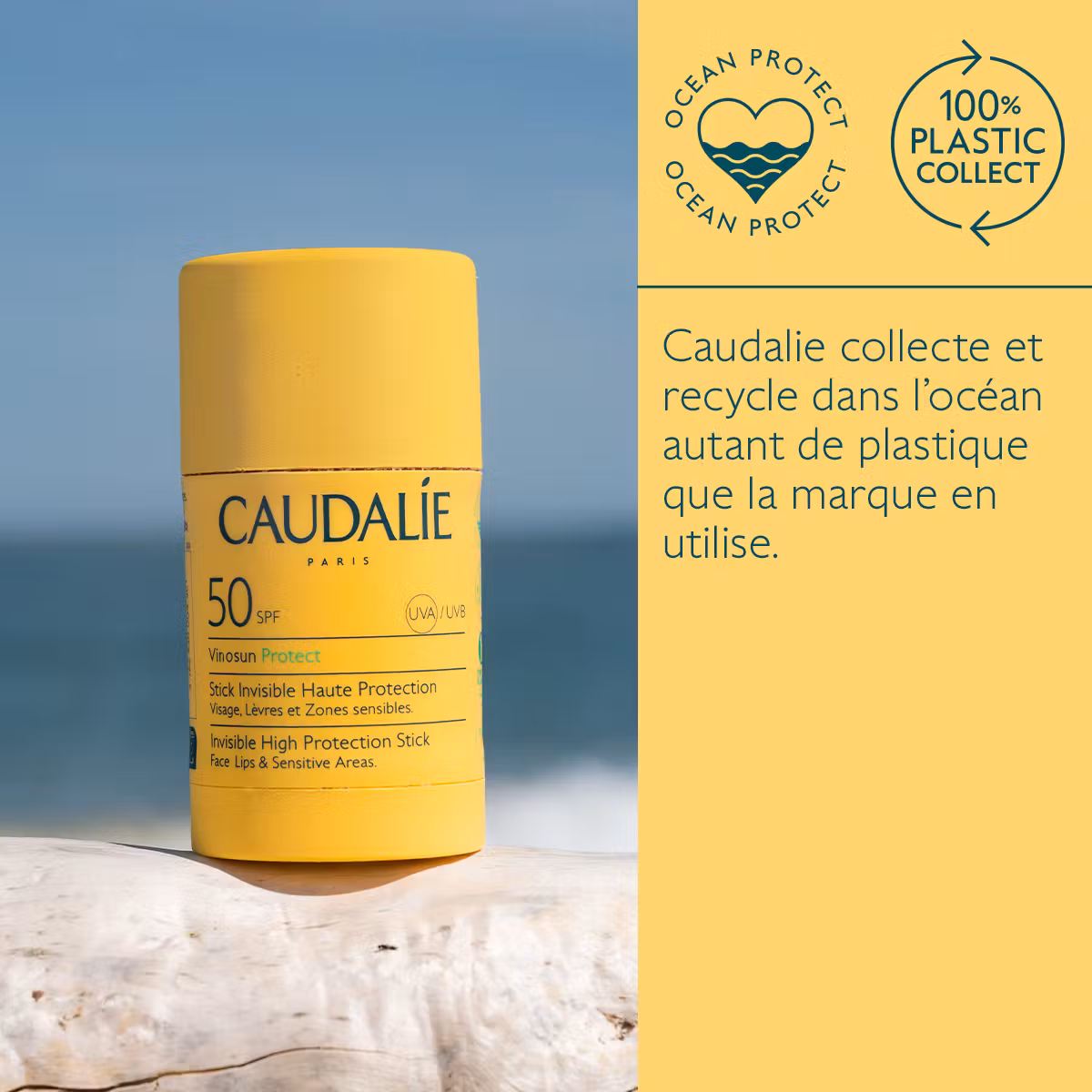 CAUDALIE VINOSUN PROTECT STICK INVISIBLE SPF50 15g CAUDALIE VINOSUN PROTECT STICK INVISIBLE SPF50 15g – Image 2