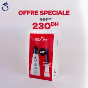 HEROME PACK DURCISSEUR EXTRA FORT POUR ONGLES + DISSOLVANT SOIGNANT