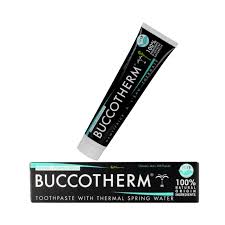 BUCCOTHERM BLANCHEUR DENTIFRICE AU CHARBON BIO 75ml