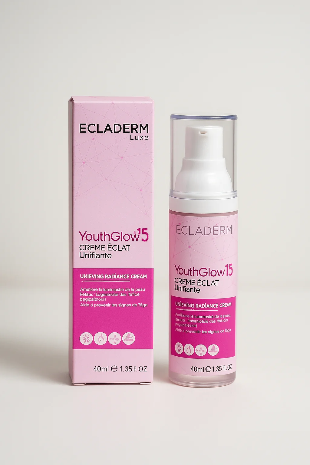 ECLADERM CREME ECLAT UNIFIANTE SPF15 40ml ECLADERM CREME ECLAT UNIFIANTE SPF15 40ml