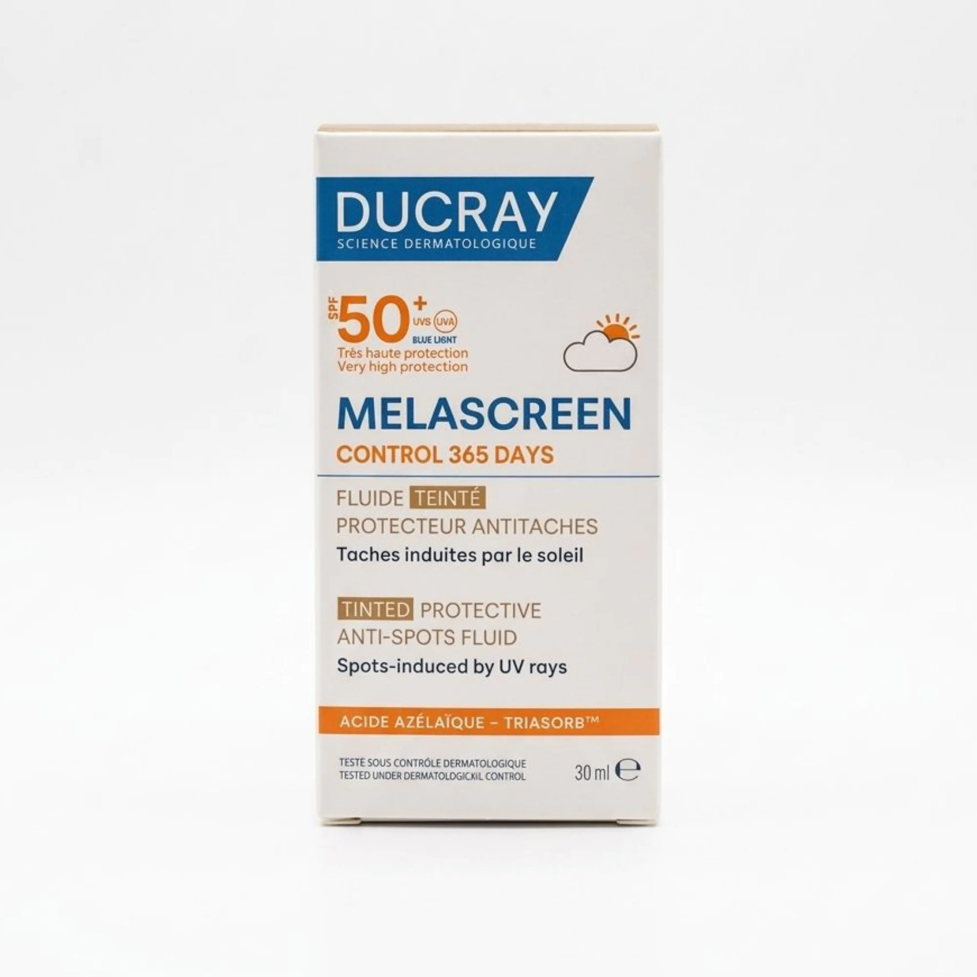 DUCRAY MELASCREEN FLUIDE TEINTÉ ANTITACHES SPF50+ 30ml DUCRAY MELASCREEN FLUIDE TEINTÉ ANTITACHES SPF50+ 30ml