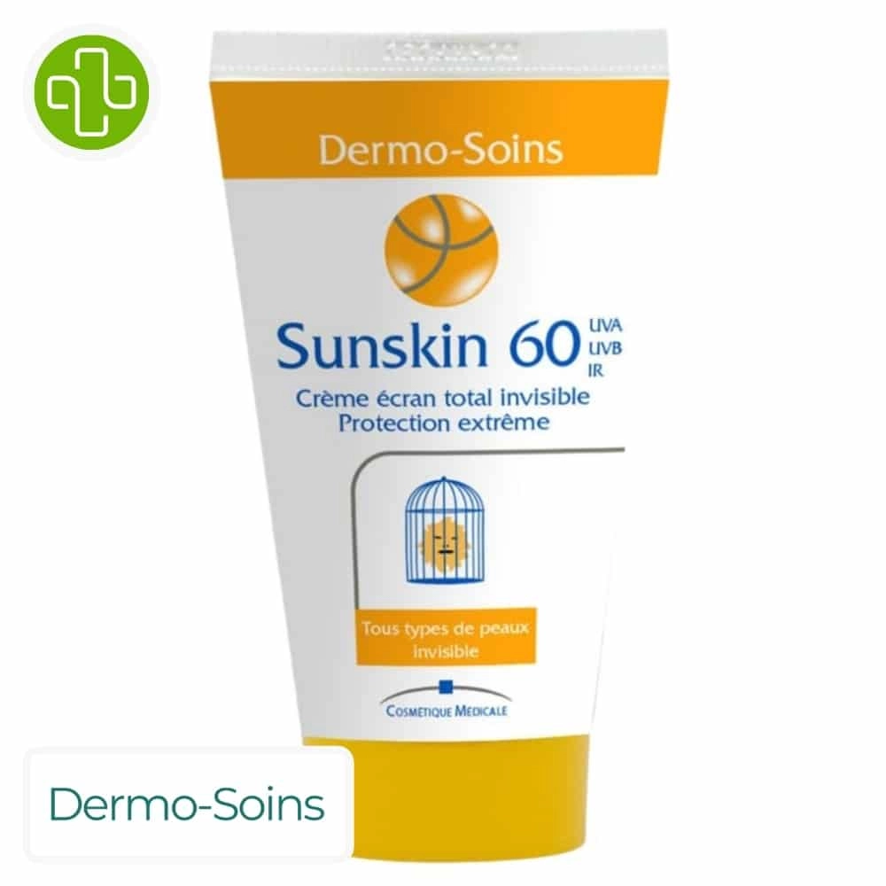 DERMO SOINS SUNSKIN 60 CRÈME SOLAIRE TUBE 50ML DERMO SOINS SUNSKIN 60 CRÈME SOLAIRE TUBE 50ML