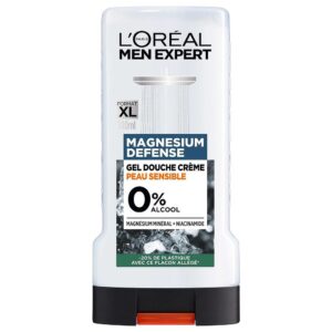 L’ORÉAL MEN EXPERT MAGNESIUM DEFENSE GEL DOUCHE CRÈME PEAU SENSIBLE 300ML