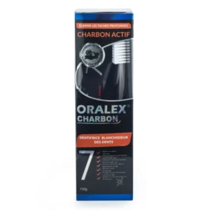 DENTIFRICE CHARBON AVEC BROSSE À DENTS 150G DENTIFRICE CHARBON AVEC BROSSE À DENTS 150G
