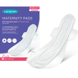 LANSINOH SERVIETTES MATERNITÉ  Taille L 0-2 Semaines - 10 Unités
