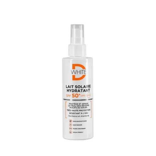 DWHITE Lait Solaire Hydratant SPF50+ 200ML