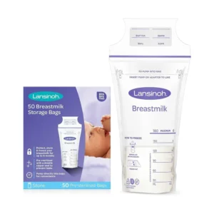LANSINOH SACHETS DE CONSERVATION DU LAIT MATERNEL  50 Unités
